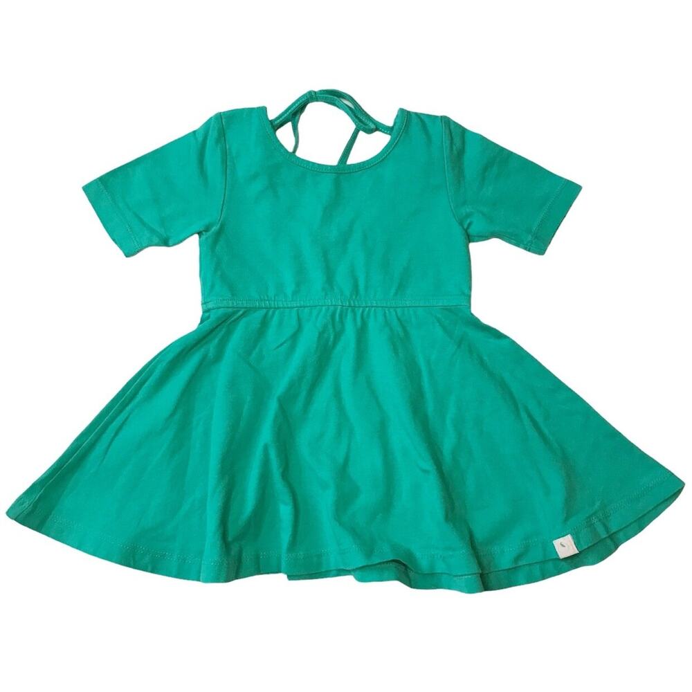 Omi Jo Well Dressed Wolf Solid Green Dancer Dress 24M